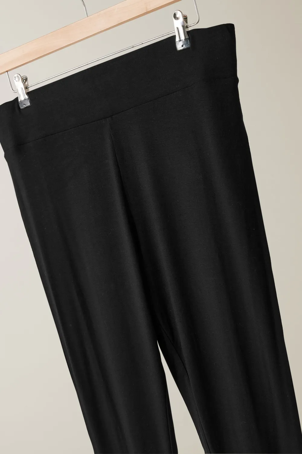 EVANS Curve Black Jersey Leggings