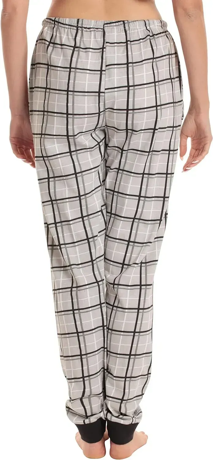Women Pajama Pants Sleepwear Buffalo Plaid Pajamas