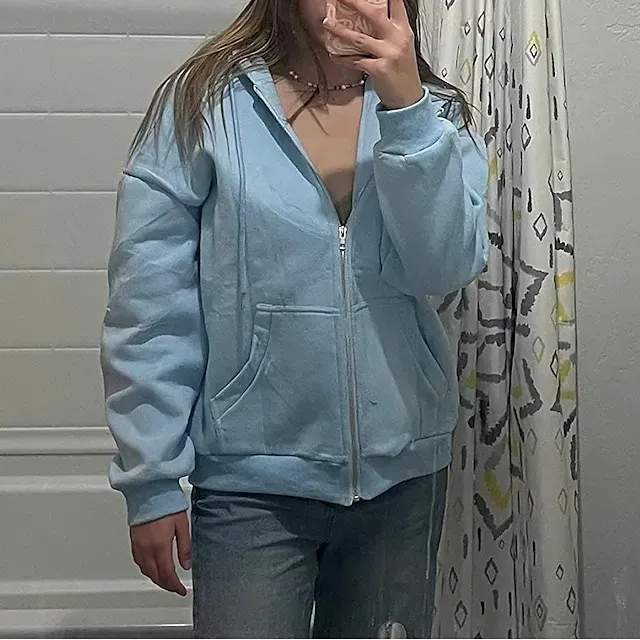 Hooded Drawstring Women's Jacket Long Sleeve Hooded Sweatshirt Athletic Warm Casual Breathable Moisture Wicking Running Sports Training Hiking Sportswear