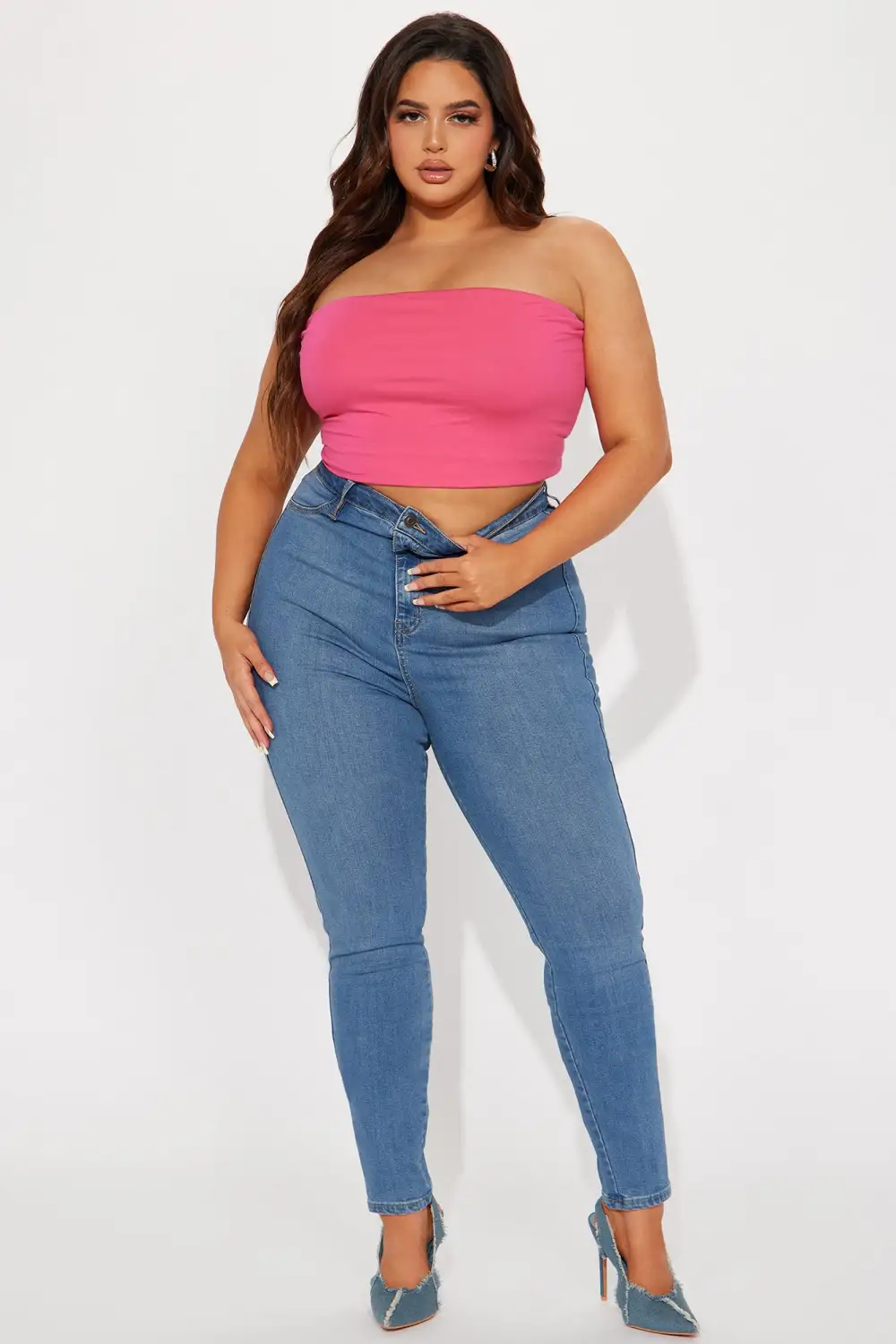 Essential Bandeau - Fuchsia
