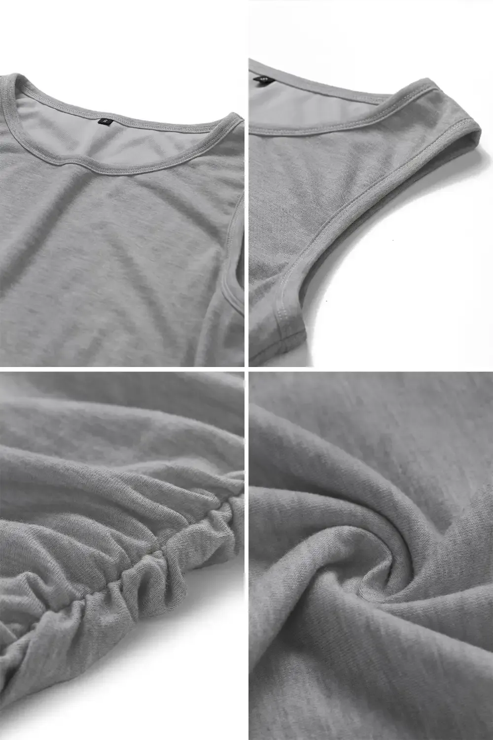 Woman's Ruched Tank Sleeveless Short Mini Dress