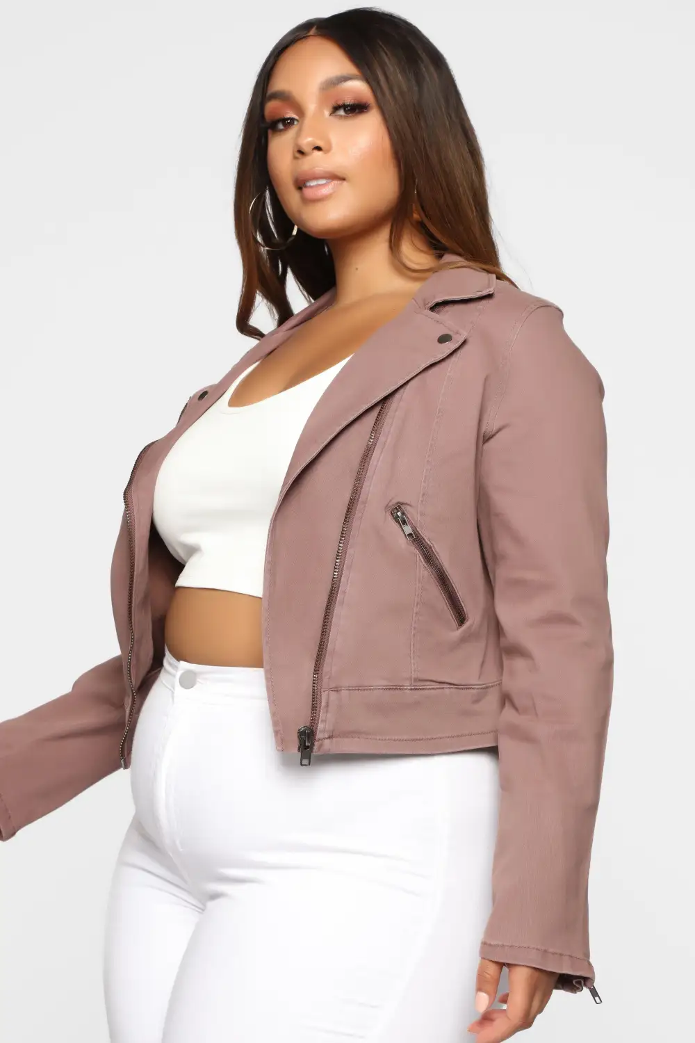 Ride For Me Jacket - Mauve