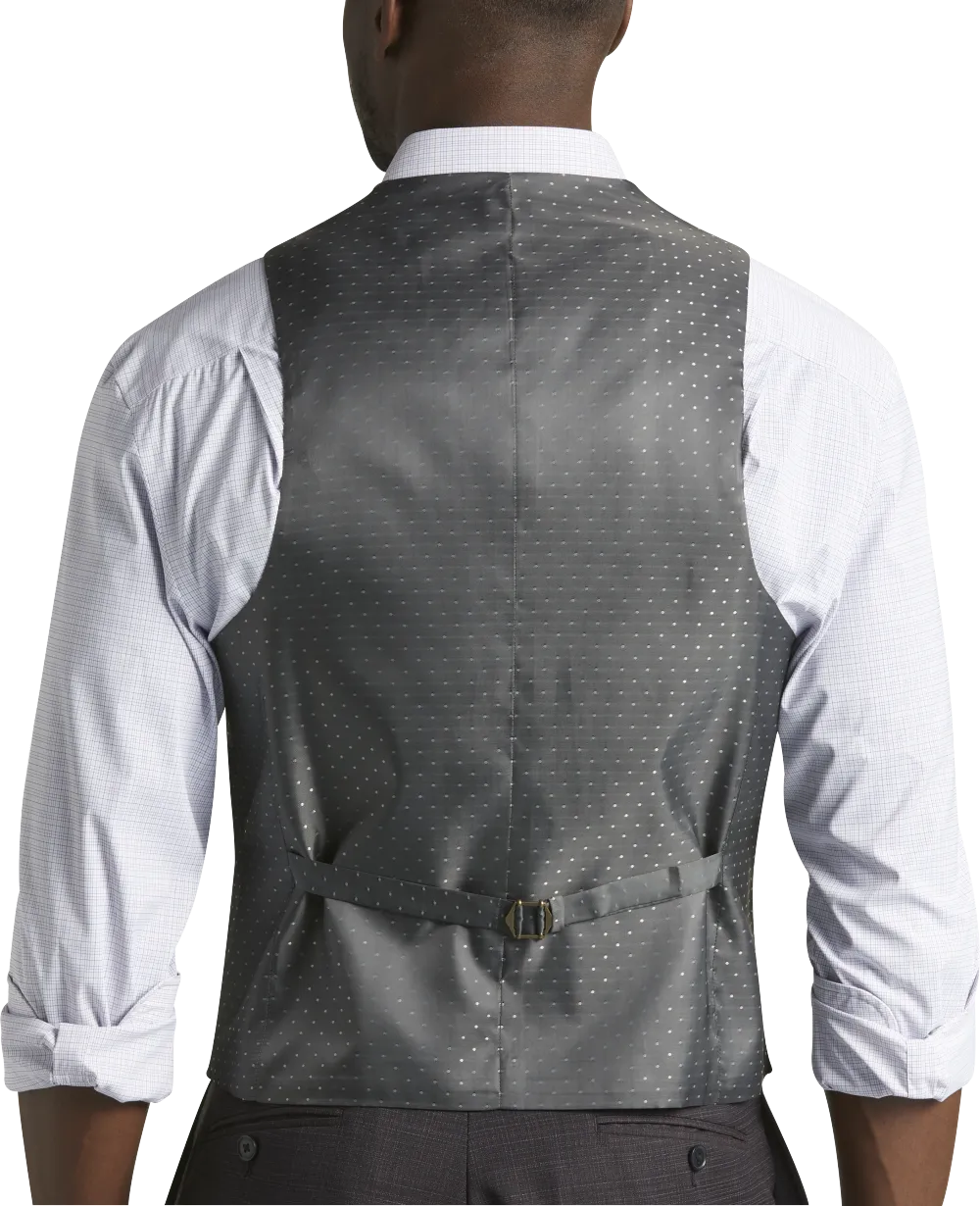 Michael Strahan Classic Fit Wool Blend Suit Vest