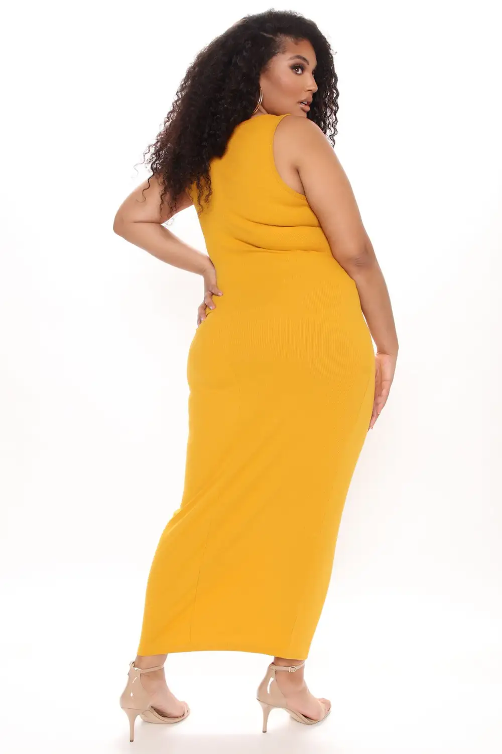 Mulberry Street Maxi Dress - Mustard