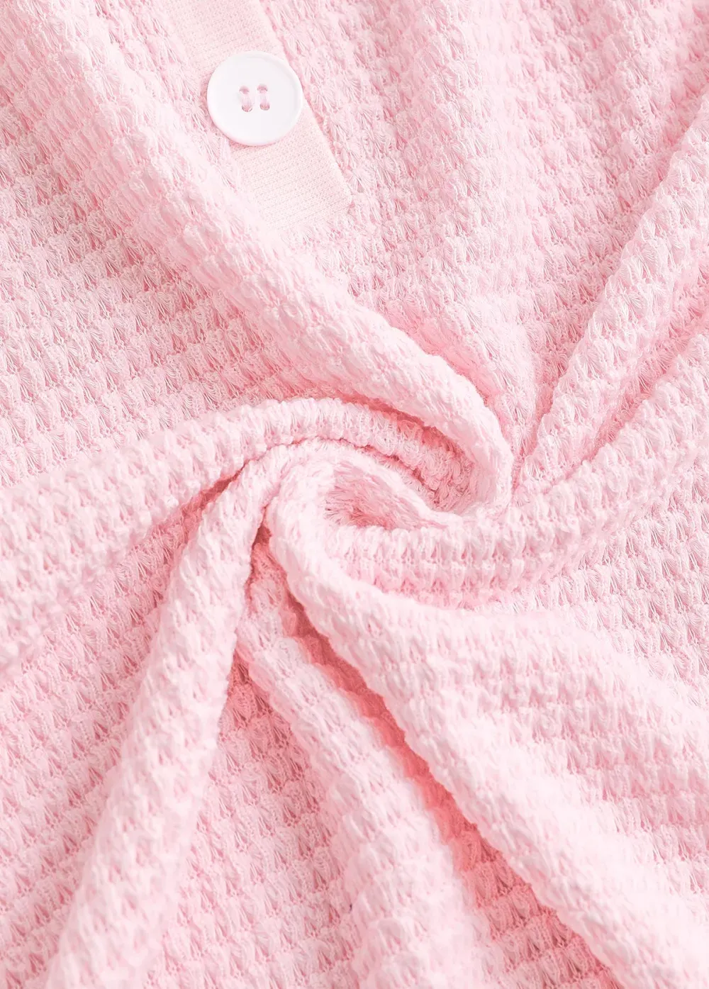 Light Pink Lace Long Sleeve Hoodie