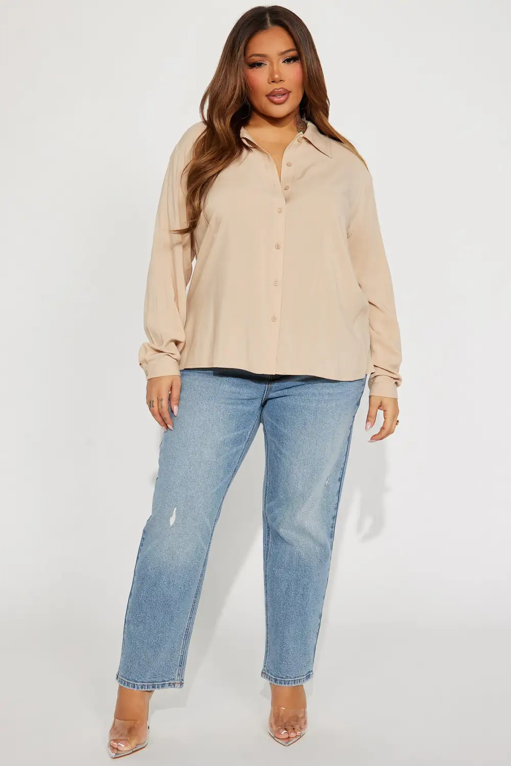 Vivien Shirt - Beige