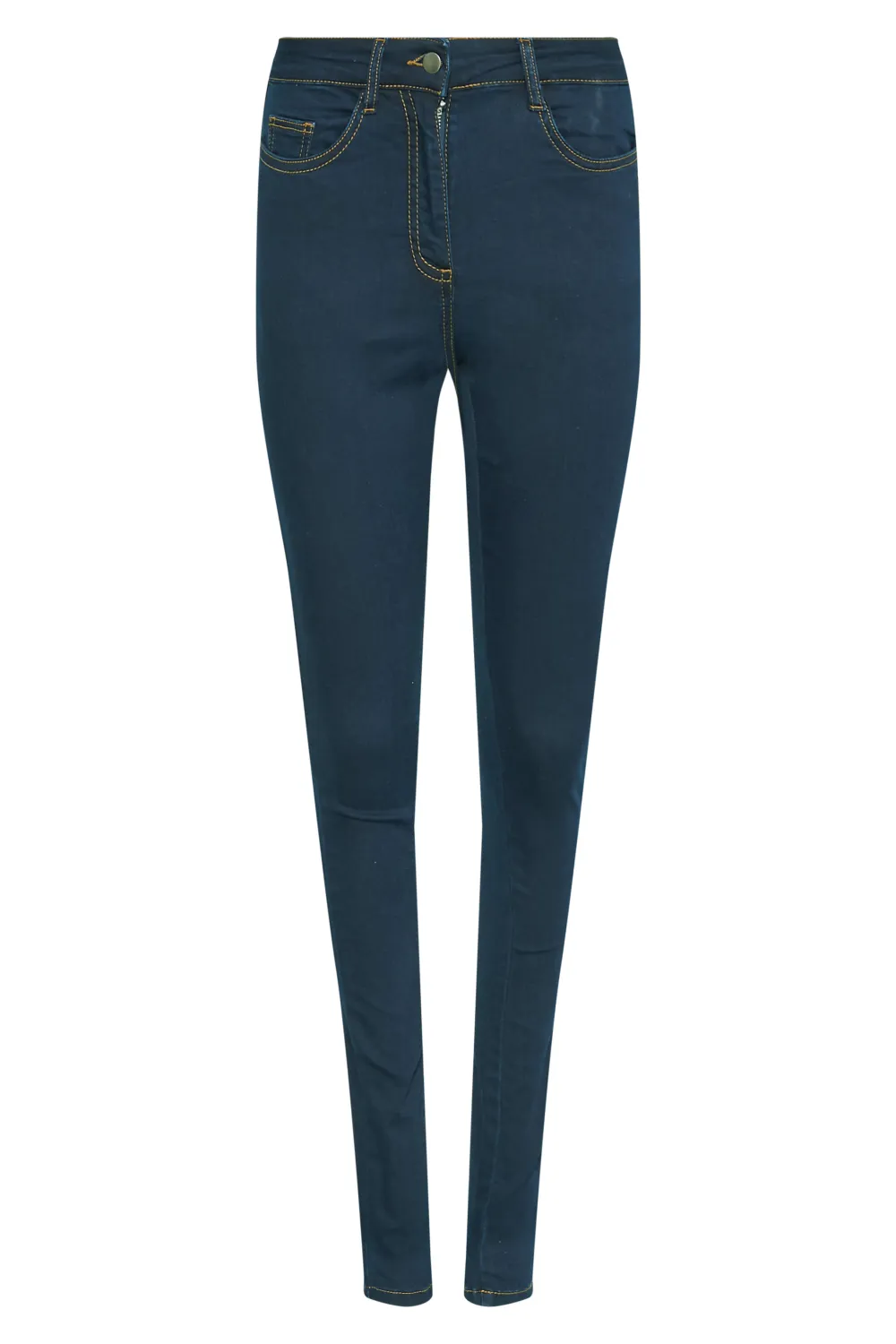 LTS Tall Dark Green AVA Stretch Skinny Jeans