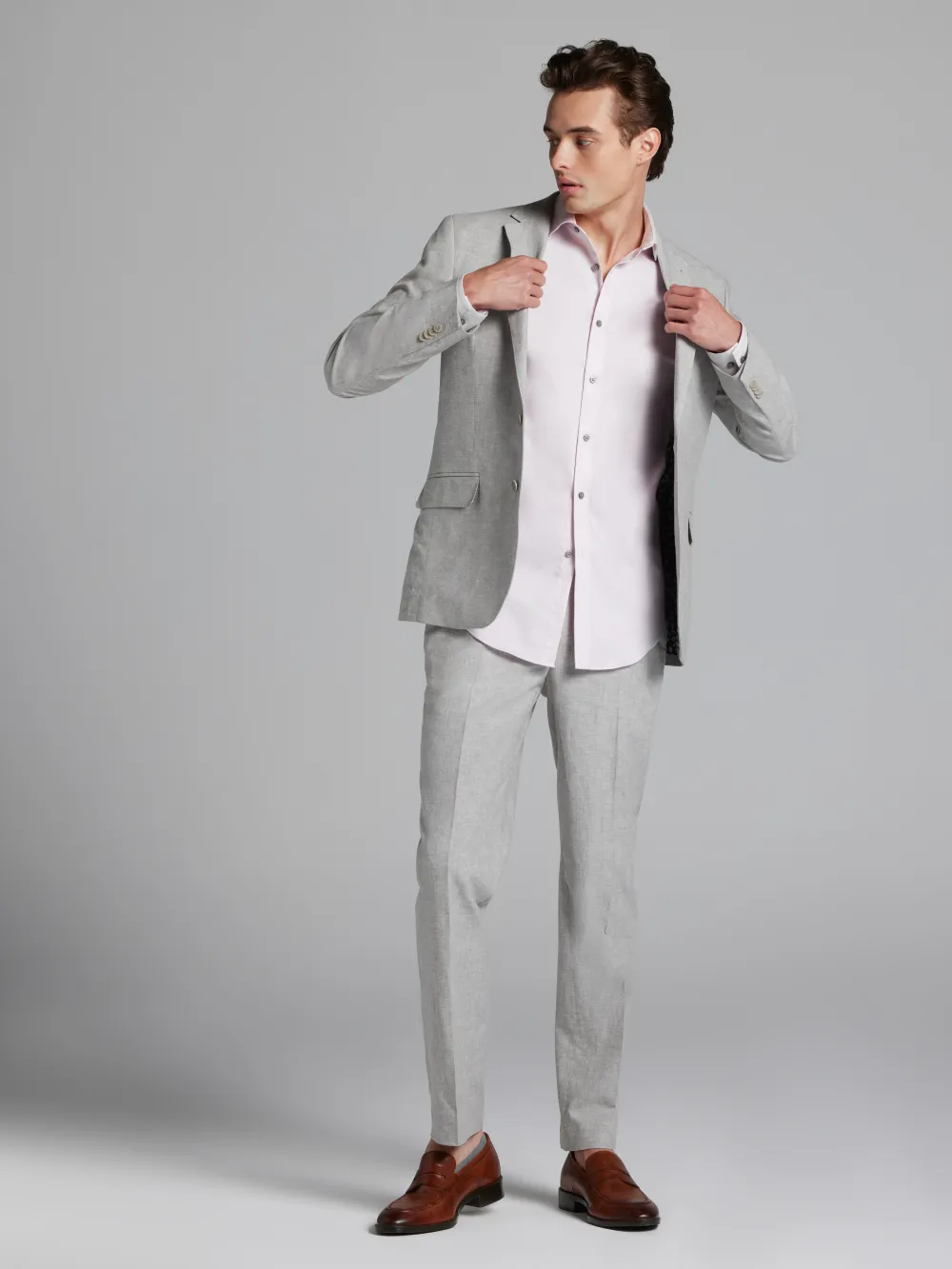 JOE Joseph Abboud Slim Fit Linen Blend Suit Jacket