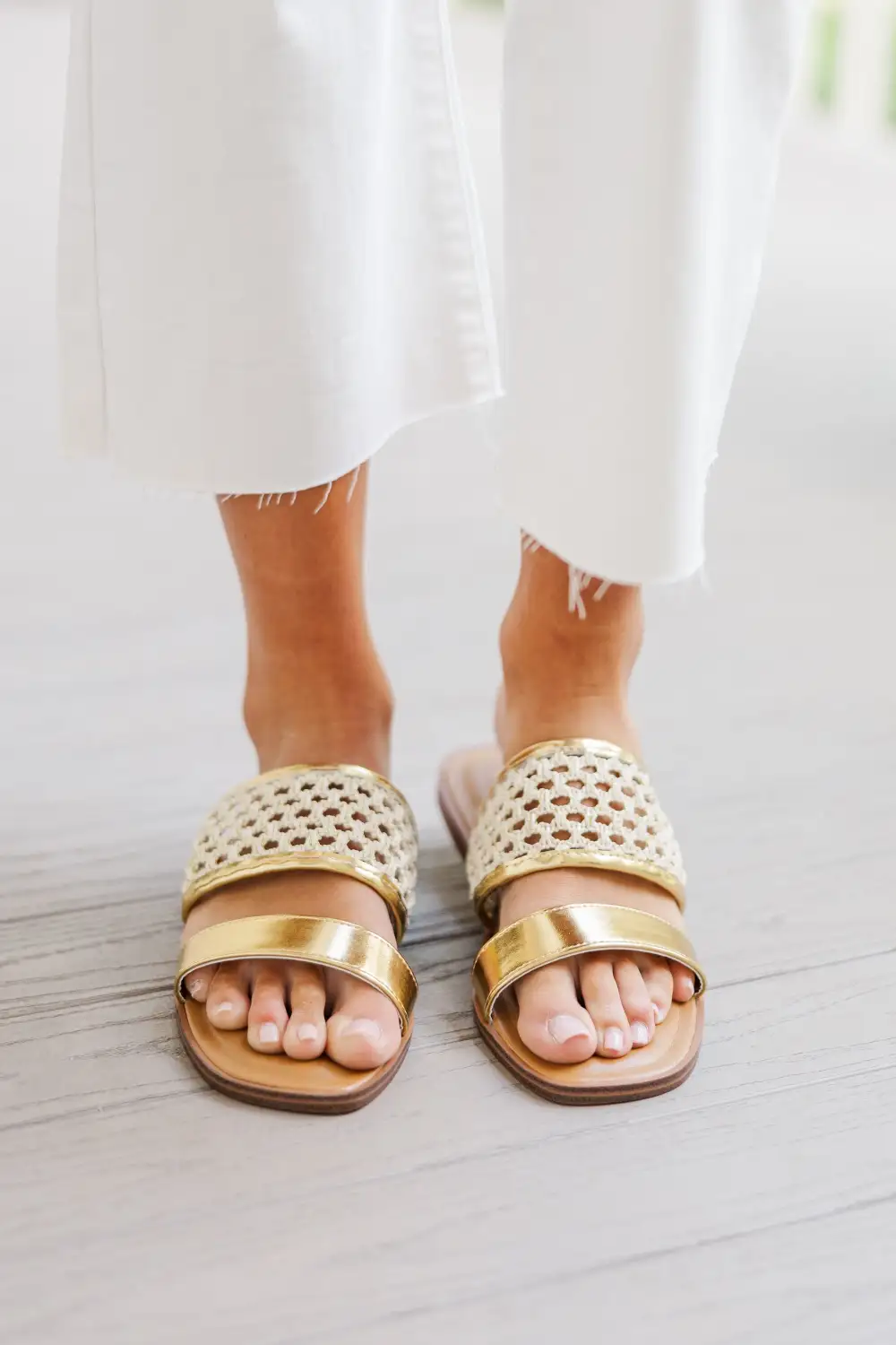 Cabana Ready Gold Sandals