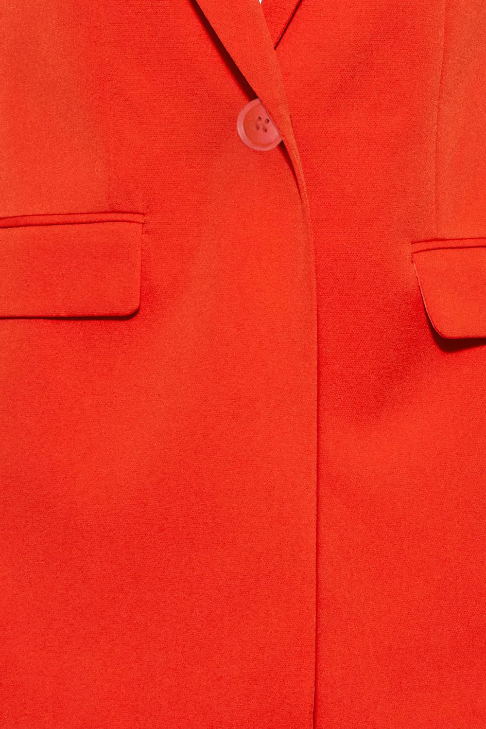 LTS Tall Red Scuba Crepe Blazer