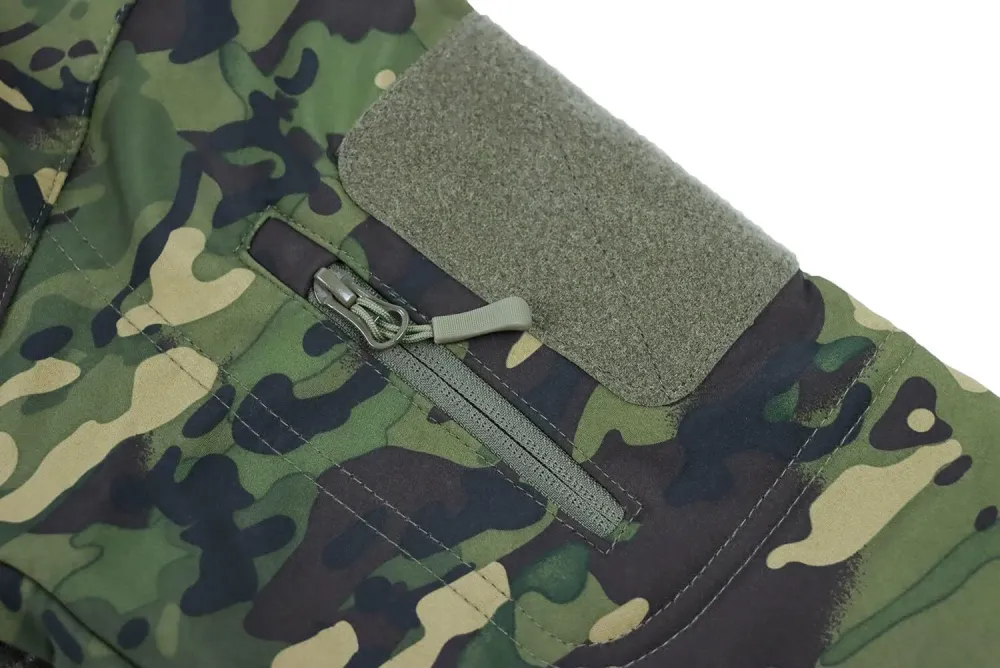 Men's Tactical Softshell Jacket Waterproof Fleece Hooded Hunting Coat