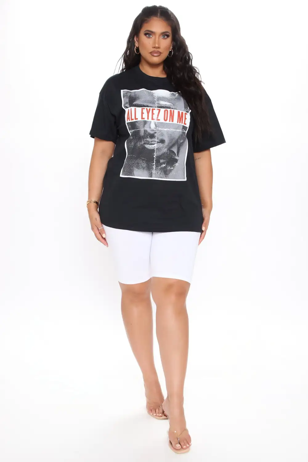 All Eyes On Me Top - Black