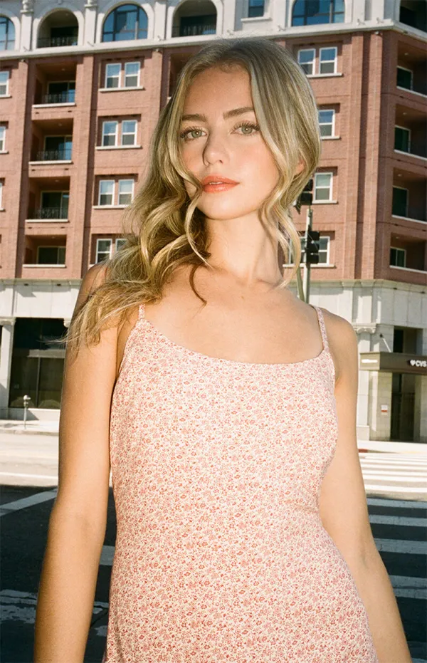 John Galt Floral Colleen Mini Dress