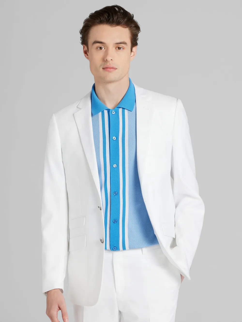 Paisley &Amp; Gray Slim Fit Suit Jacket