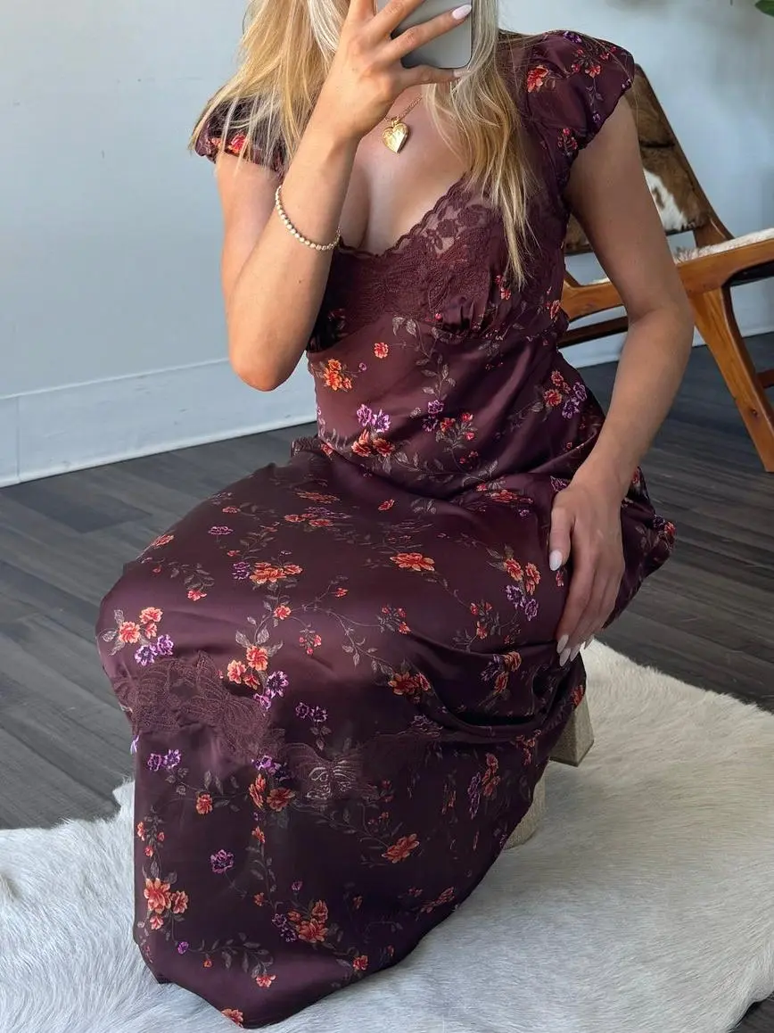 Free People Butterfly Babe Midi Dress