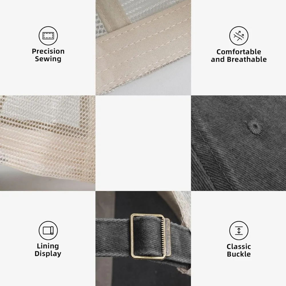 Canada is Not for Sale Hats Denim Mesh Cap