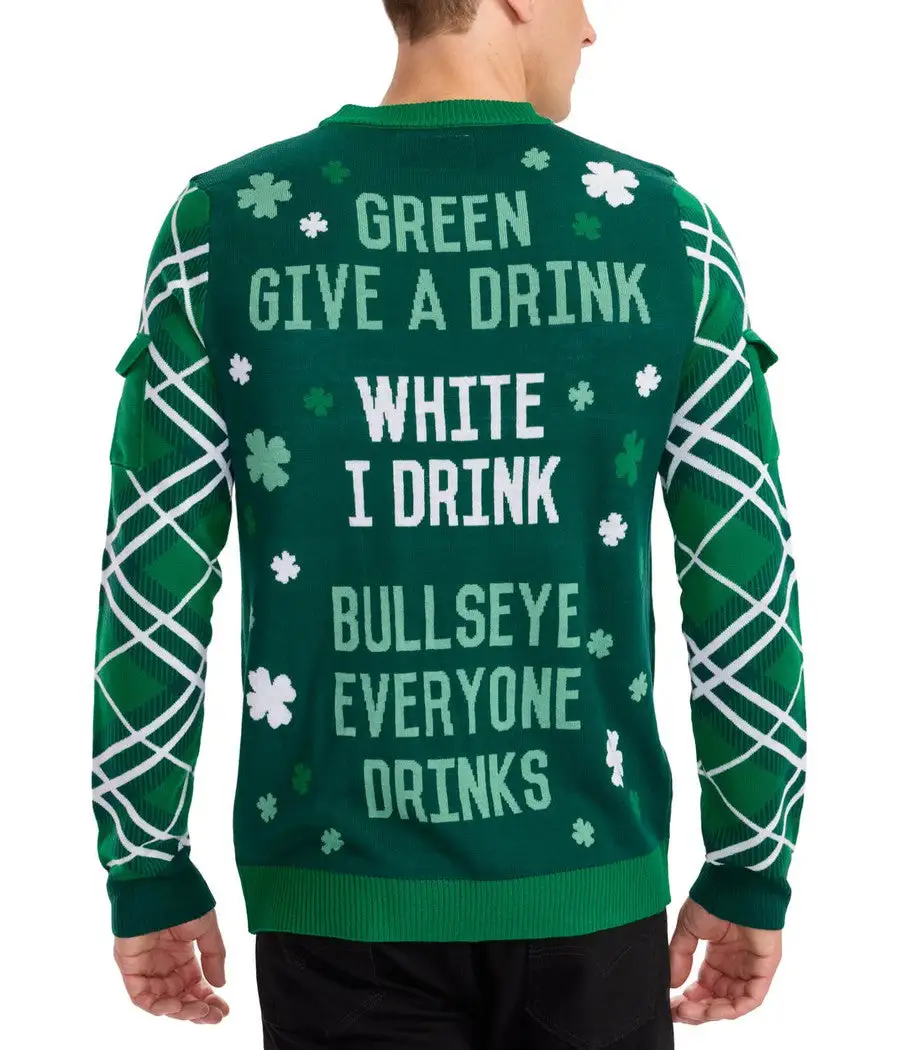 Men's St. Paddy's Drinking Game Sweater