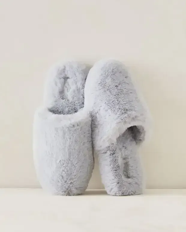 Faux Fur Slippers