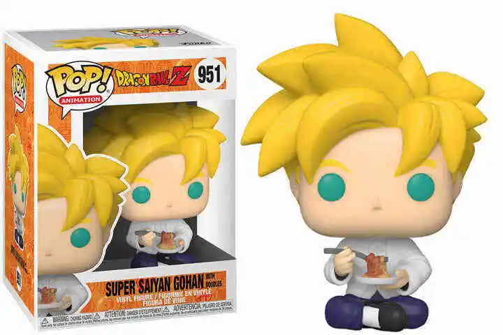 POP ANIME DRAGONBALL Z SUPER SAIYAN GOHAN W/ NOODLES