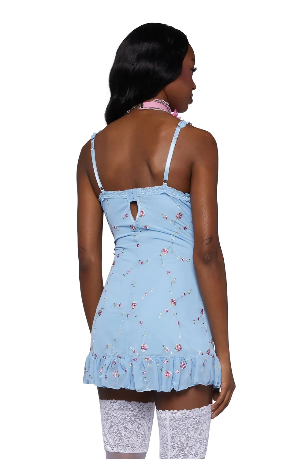 I'M BABY MINI SLIP DRESS