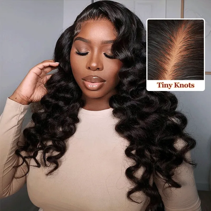 Loose Wave 13x6 Real HD Lace Undetactable BlendAway Full Lace Frontal Wig