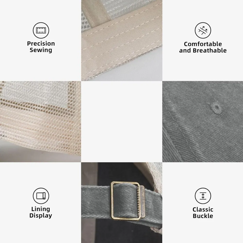 Canada is Not for Sale Hats Denim Mesh Cap