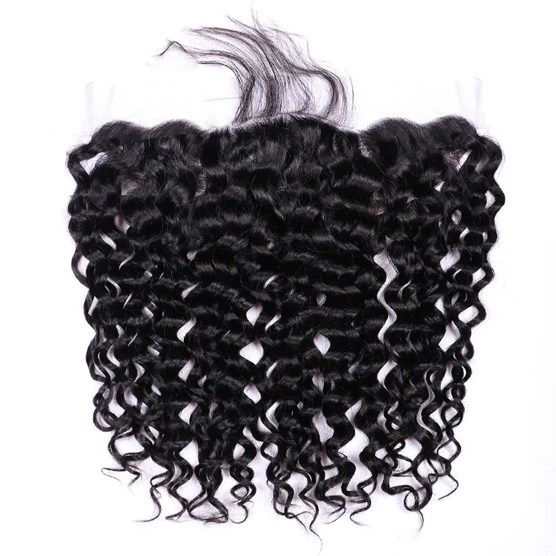 Sterly Water Wave Bundles With 13X6 Lace Frontal Human Hair Bundles With Frontal