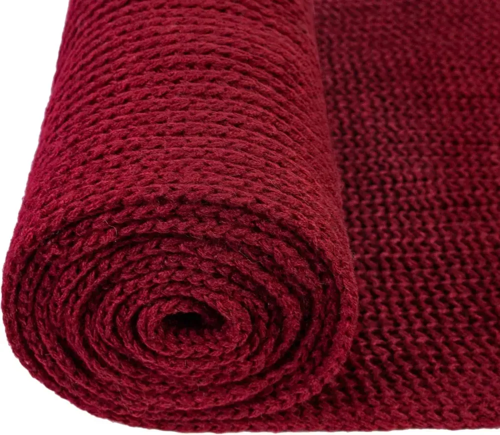 Women And Mens Winter Thick Cable Knit Wrap Chunky Long Warm Scarf