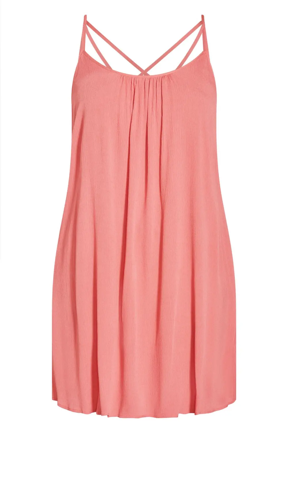 Evans Pink Mini Shift Dress