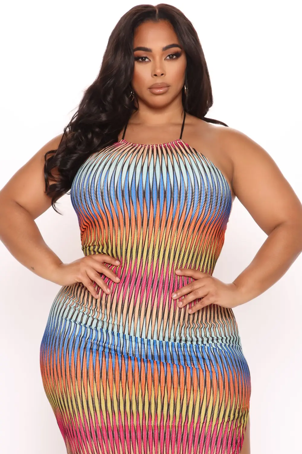 Mexico City Maxi Dress - Multi Color