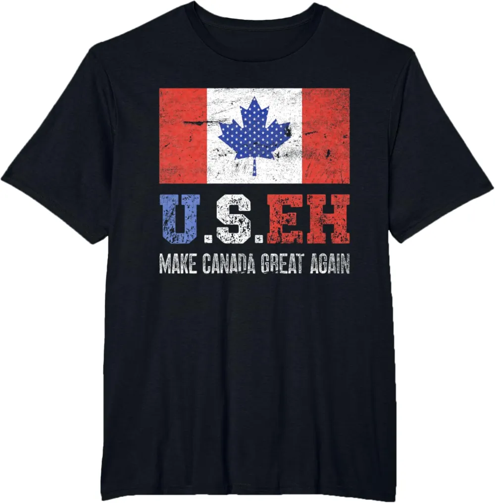 Canada 51st State, Make Canada Great Again, American, U.S.EH T-Shirt