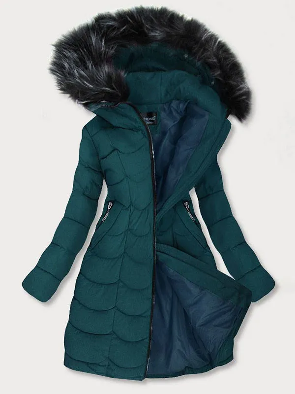 Ladies winter hooded jacket