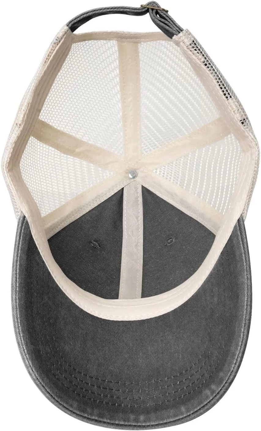 Canada is Not for Sale Hats Denim Mesh Cap