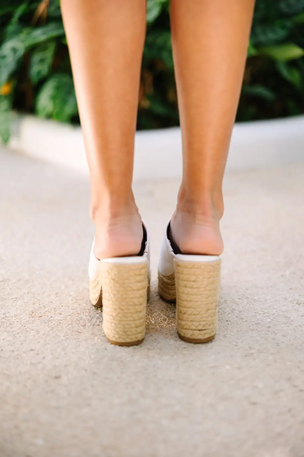 Stay With You White Espadrille Heels