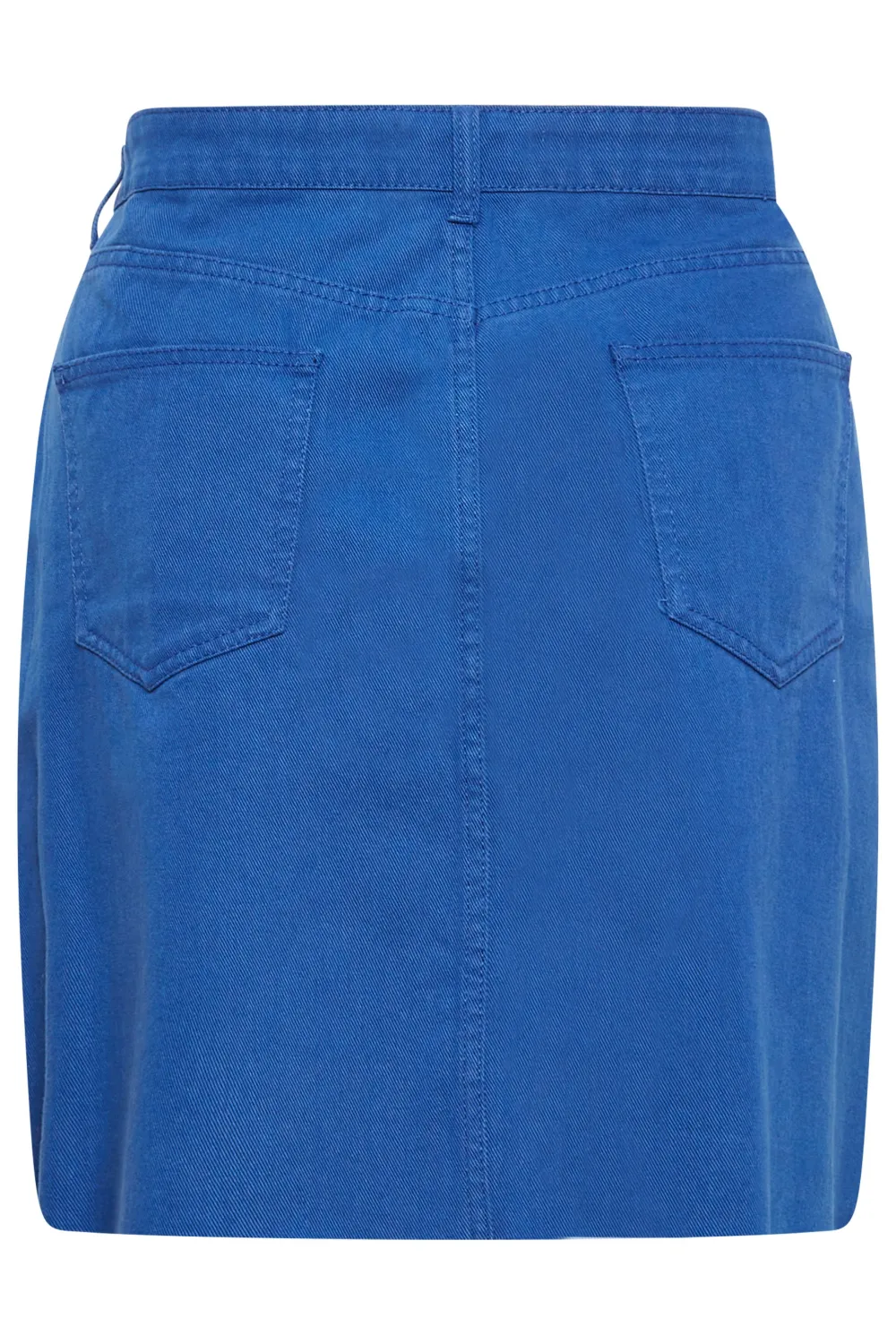 YOURS Curve Cobalt Blue Denim Skirt
