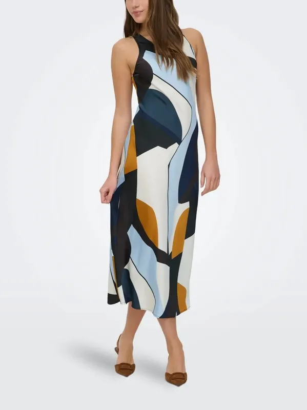 Satin Slip Maxi Dress