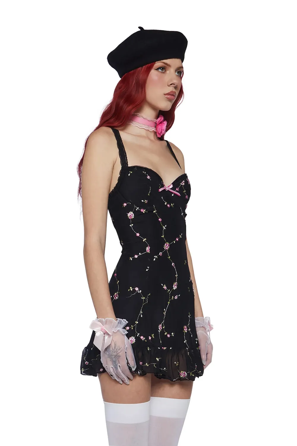 I'M BABY MINI SLIP DRESS