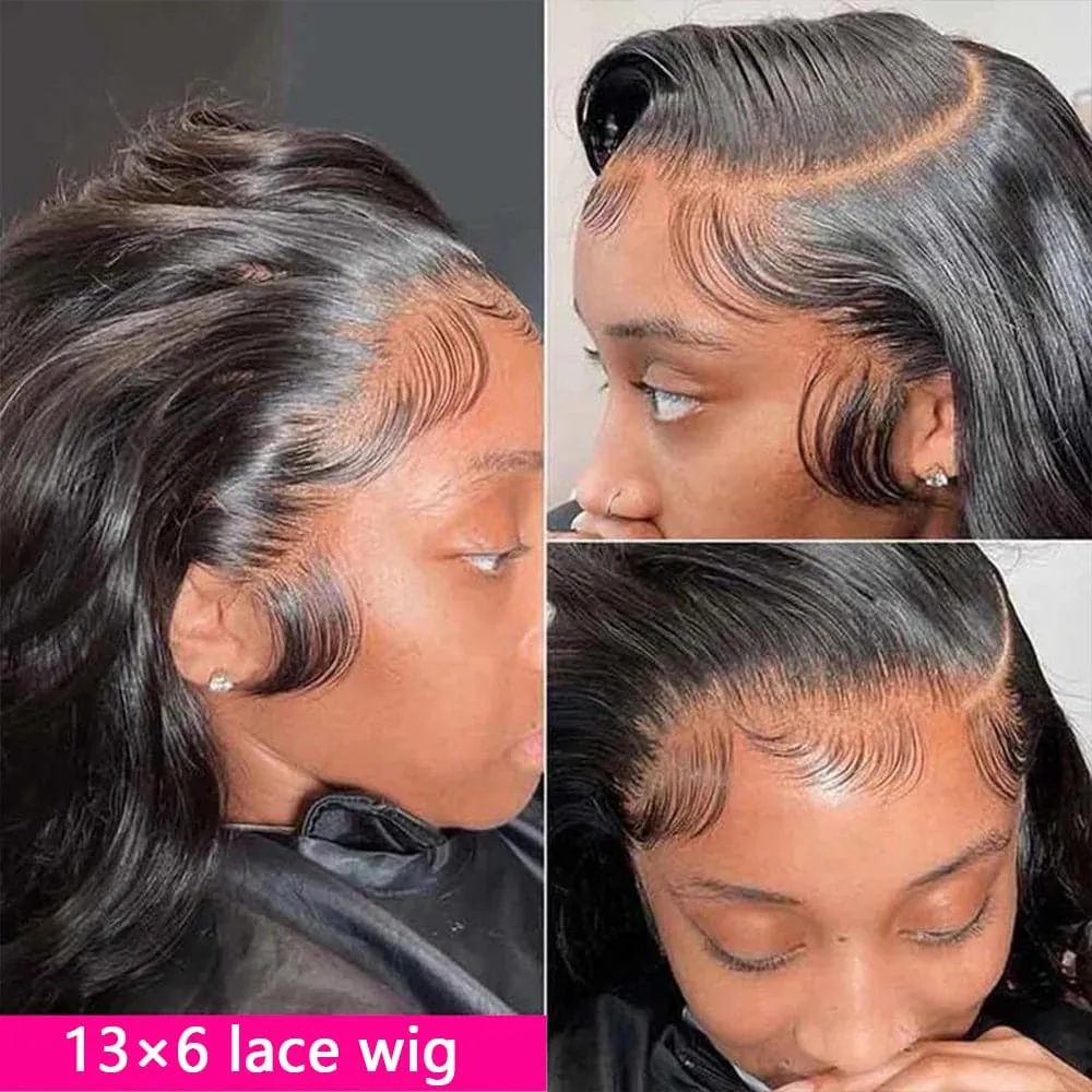 Sterly Real HD Lace 13x6 Full Lace Body Wave Lace Front Human Hair Wigs