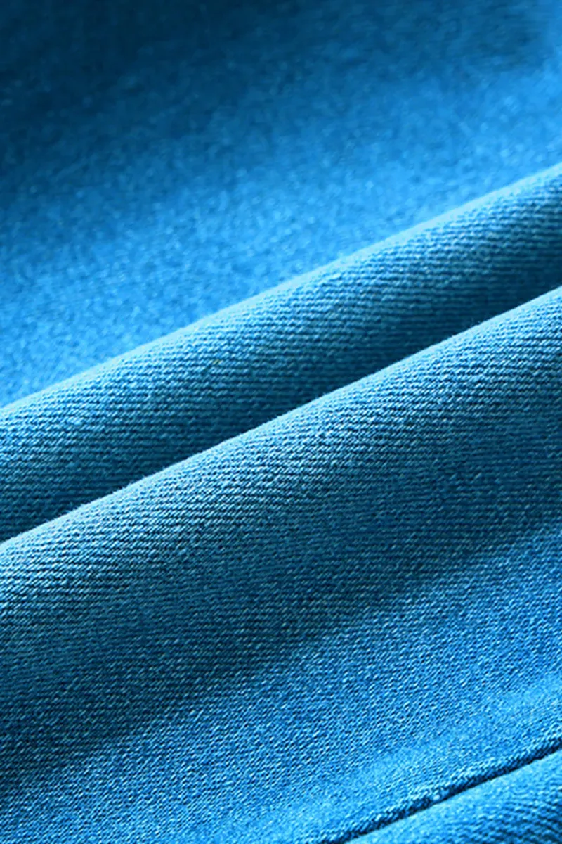 Zip Fly Mid Waist Bootcut Jeans