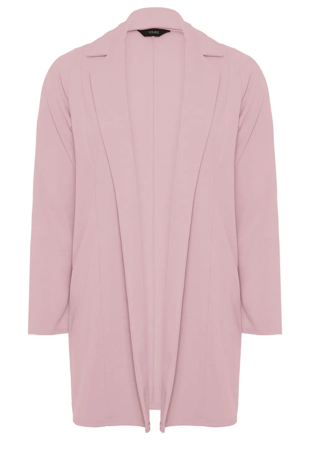 YOURS Curve Lime Green Scuba Blazer