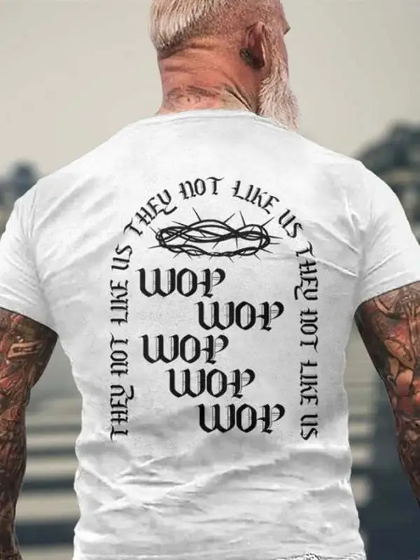 Men's They Not Like Us Printed T-Shirt