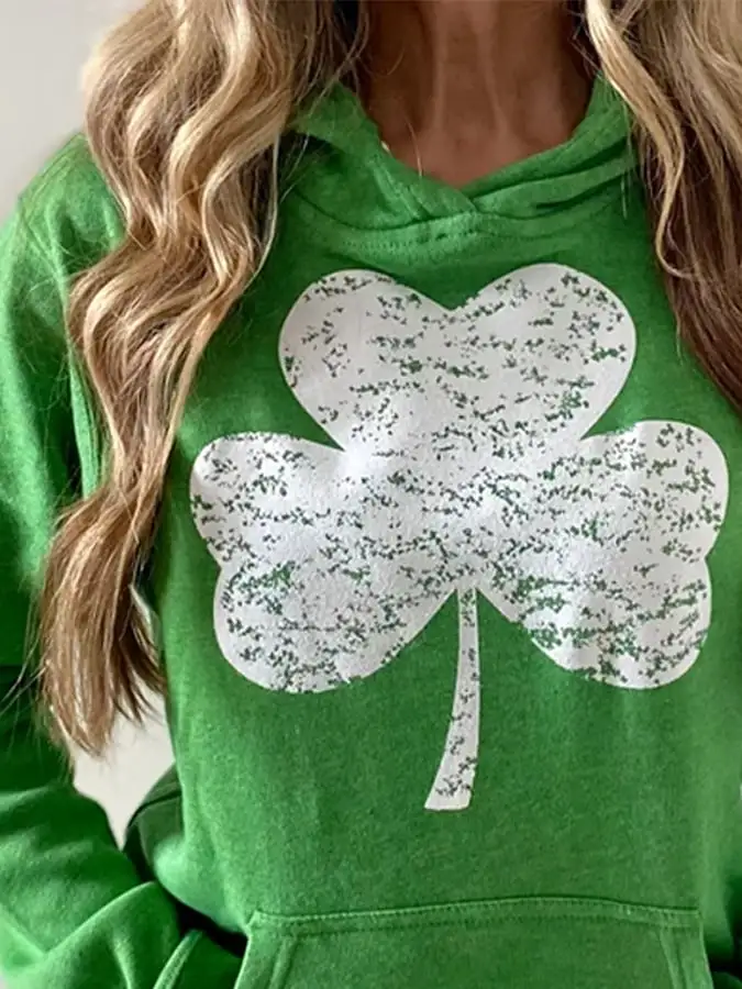 Women's St. Patrick's Day Shamrock Sweatshirt