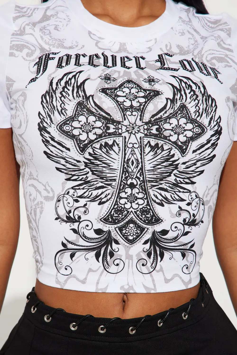 Not Your Average Angel Tee - Ivory