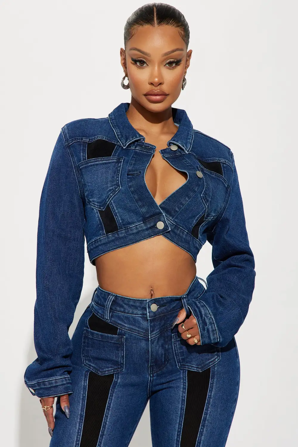 Splitting Ways Denim Jacket - Medium Wash