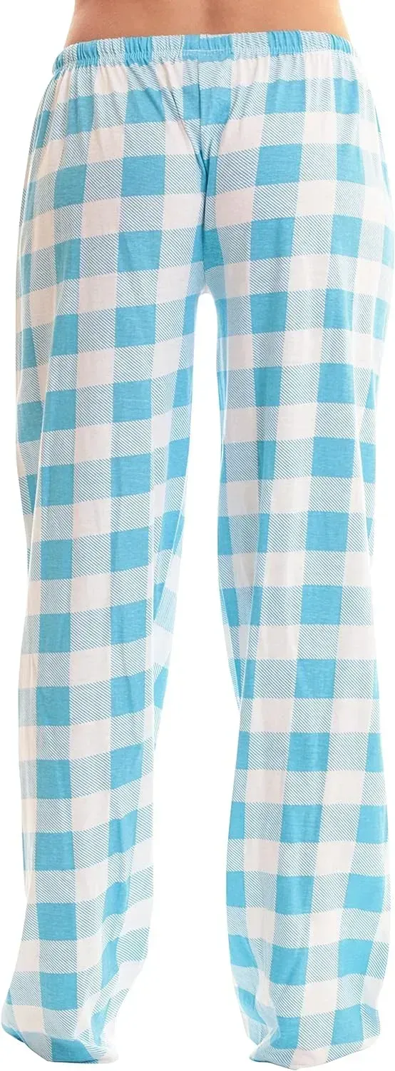 Women Pajama Pants Sleepwear Buffalo Plaid Pajamas