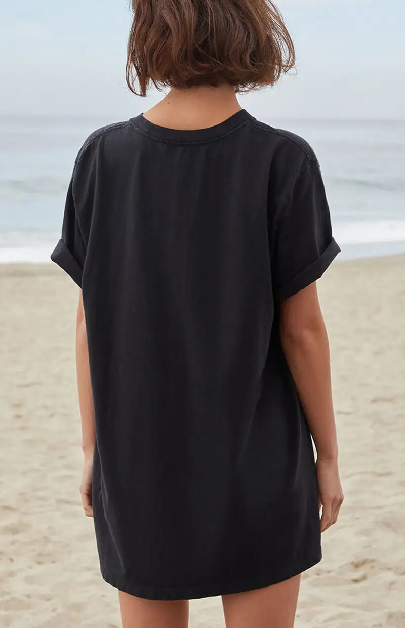 John Galt Black Penelope 84 Oversized T-Shirt