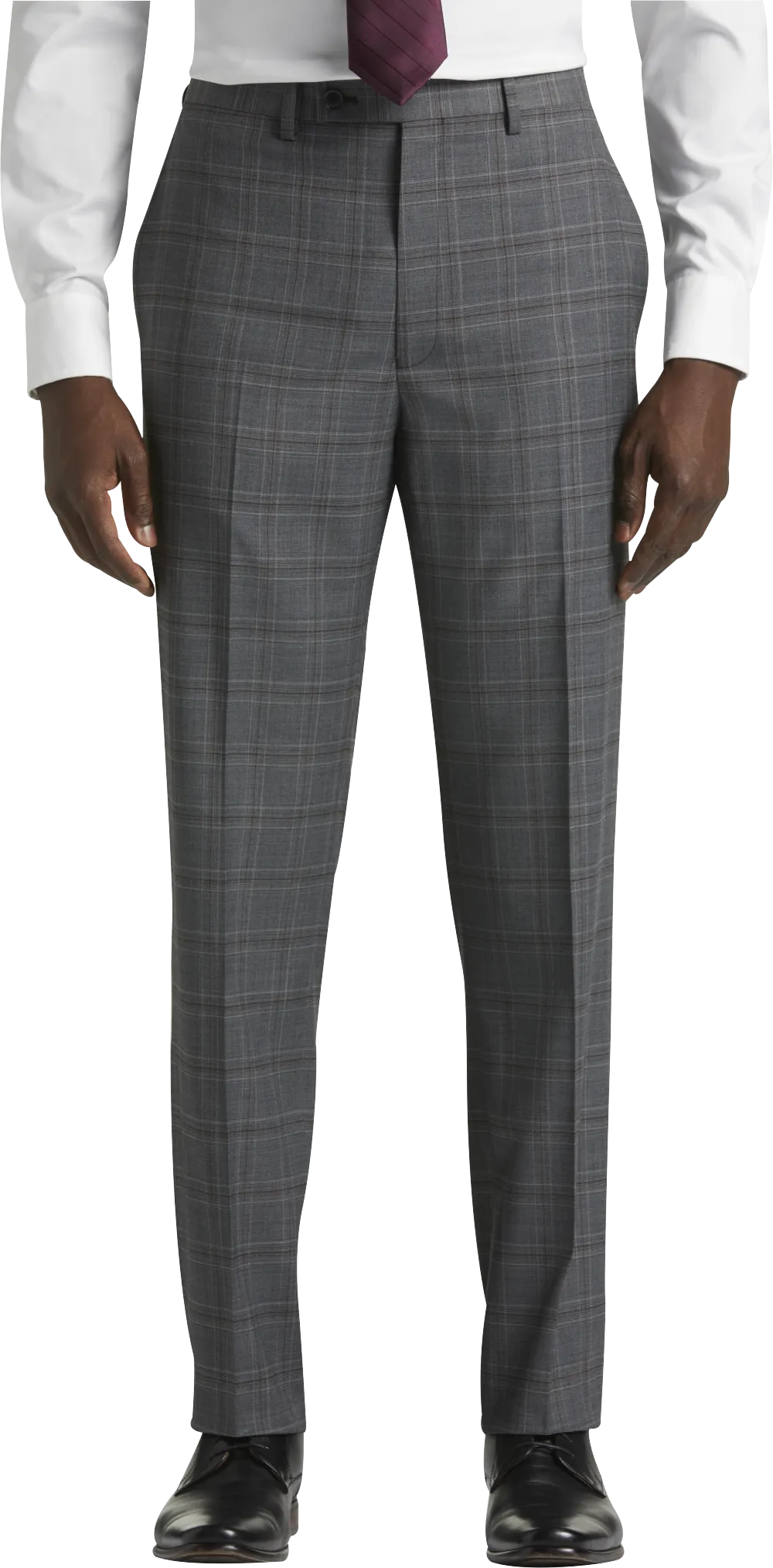 Michael Strahan Classic Fit Wool Blend Suit Pants