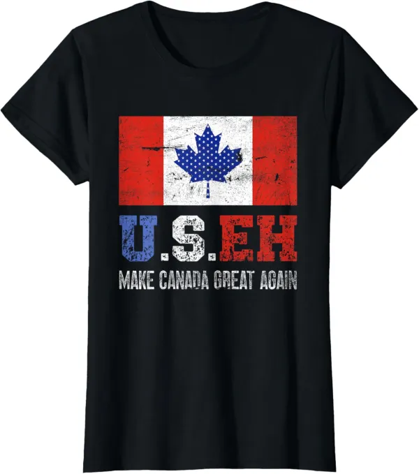 Canada 51st State, Make Canada Great Again, American, U.S.EH T-Shirt