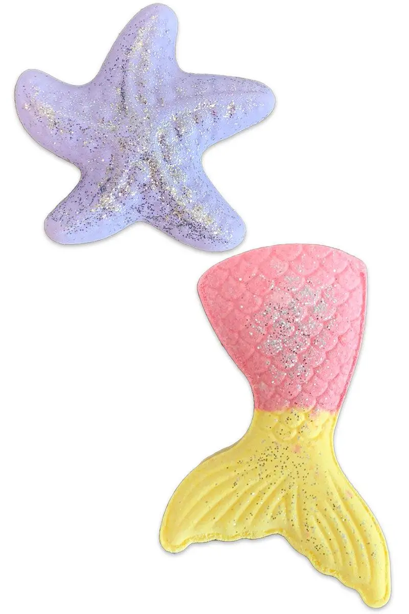 underwater glitter BATH bombs - many styles!