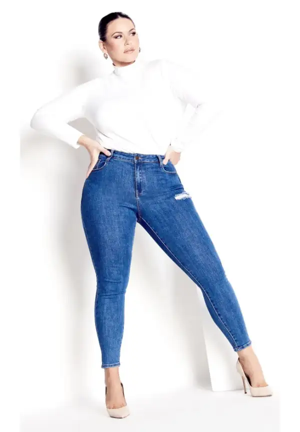 Organic Mock Neck Top